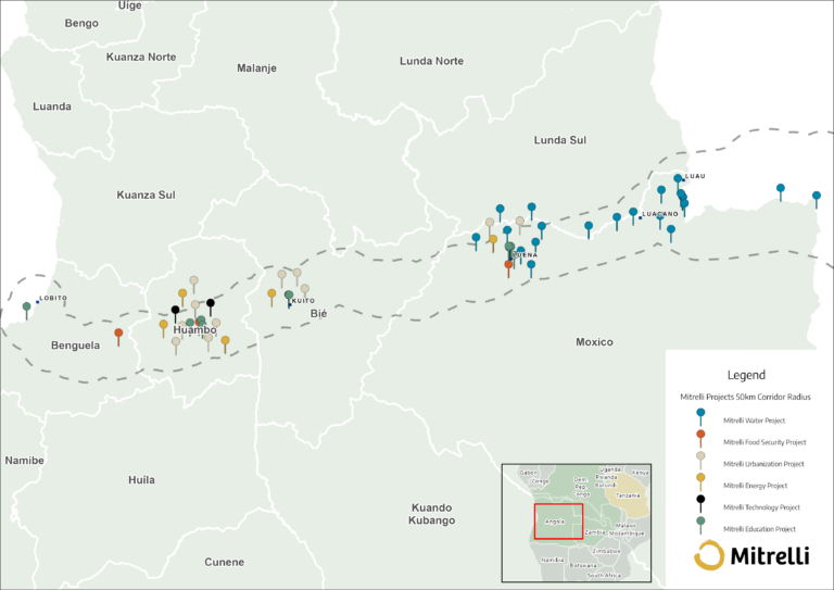Mitrelli Projects, Lobito Corridor Route in Angola